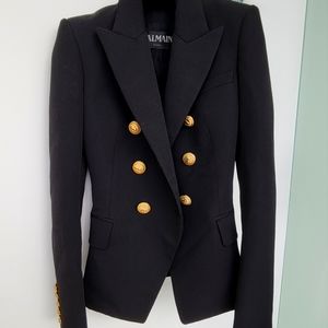 Blazer, Balmain, black size 2